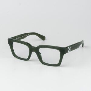 Off-White STYLE 72 Women Eyeglasses Sage Green Square OERJ072 STYLE 72 5900